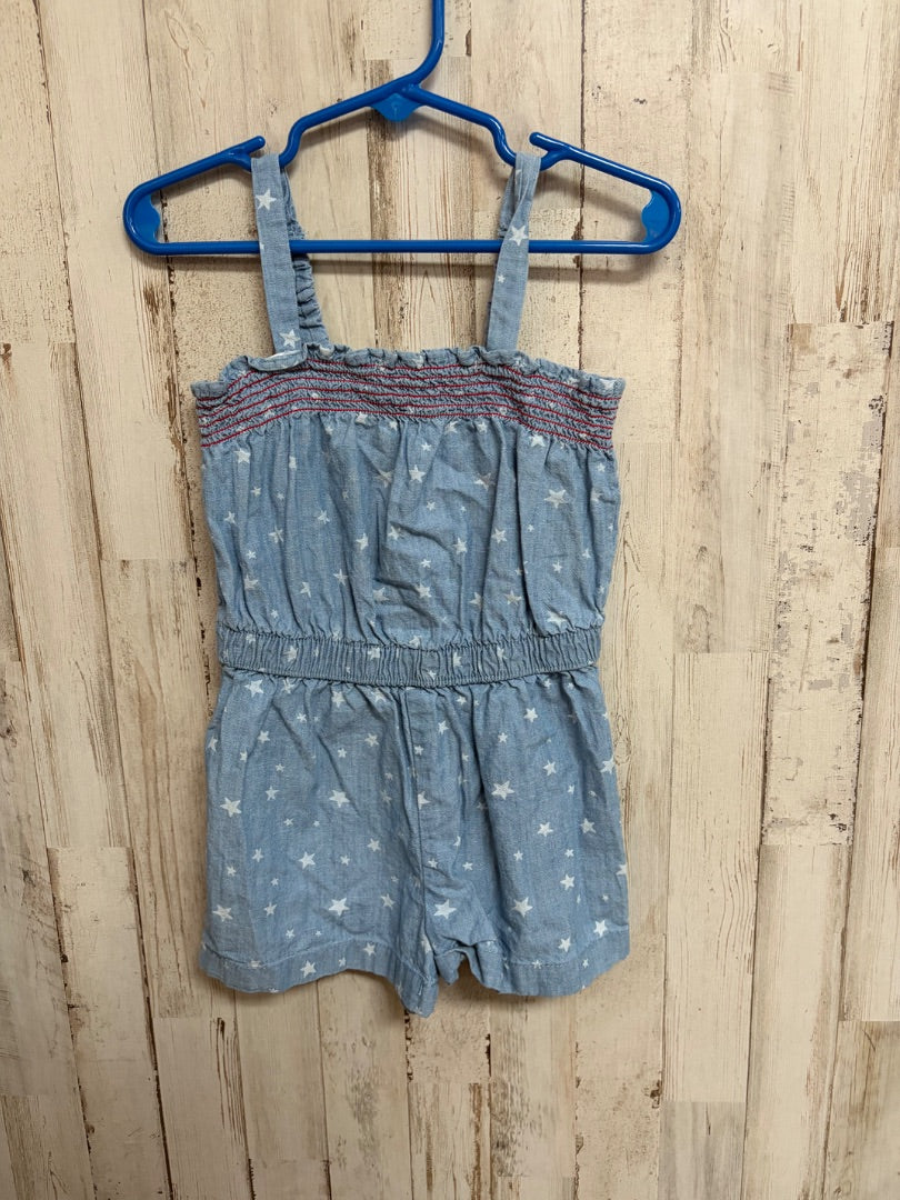 DENIM STAR ROMPER, GIRLS 3T