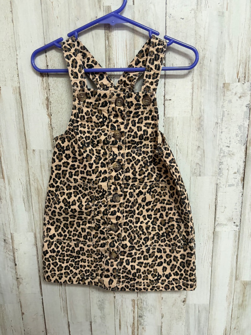 BROWN WONDER NATION CHEETAH DRESS, GIRLS 3T