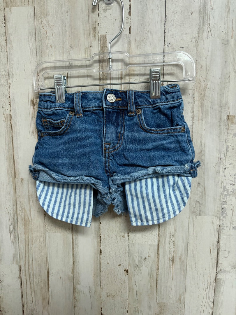 DENIM CAT & JACK FRAY SHORTS, GIRLS 4/5