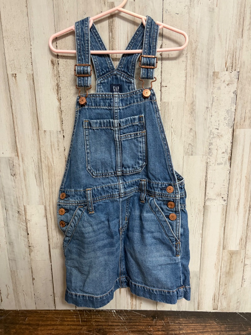 DENIM GAP OVERALLS, GIRLS 6