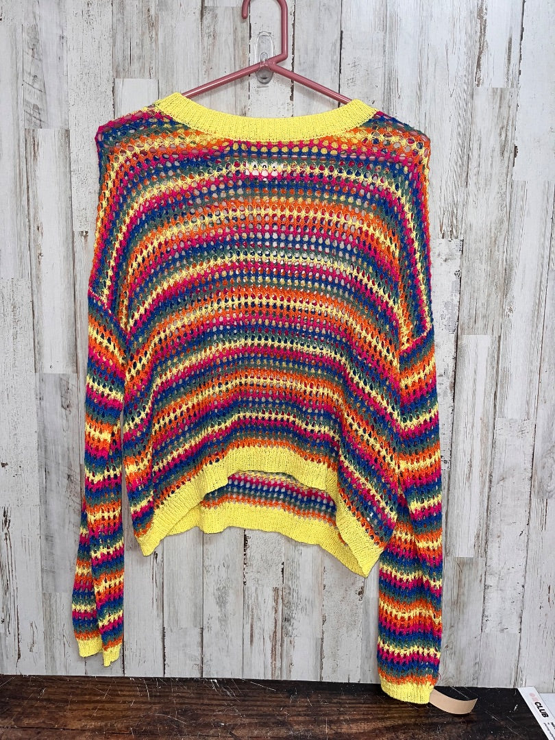 MULTI ADORA STRIPE KNIT TOP, LADIES S