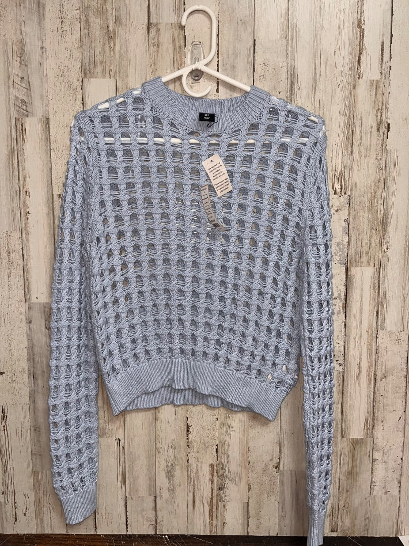 LIGHT BLUE SINCERELY JULES NEW KNIT SWEATER, LADIES S