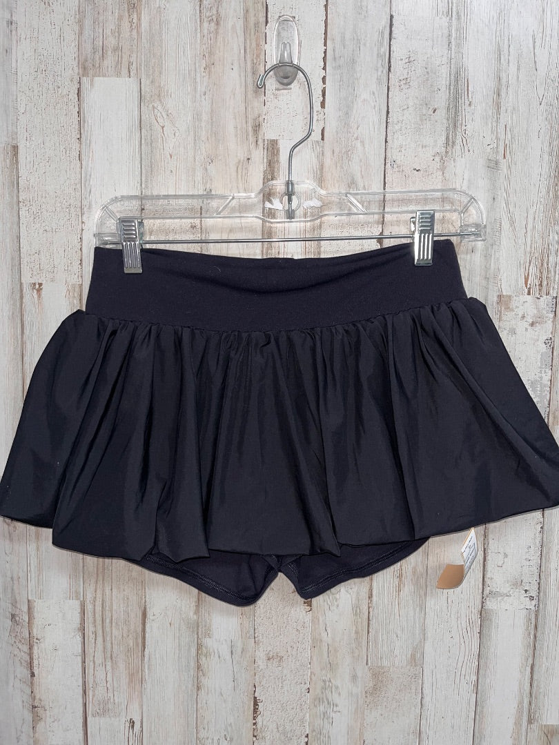 BLACK FREE PEOPLE BUBBLE SKORT, LADIES M
