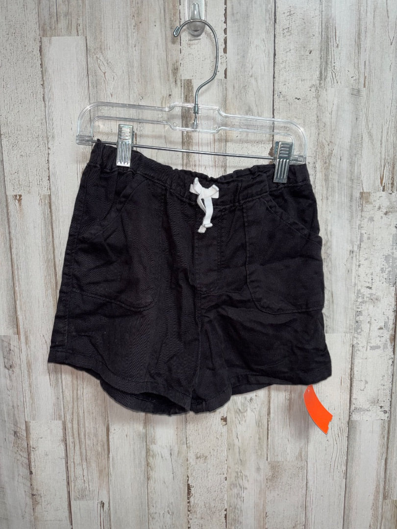 Black Wonder Nation Pocket drawstring shorts, Girl 7/8