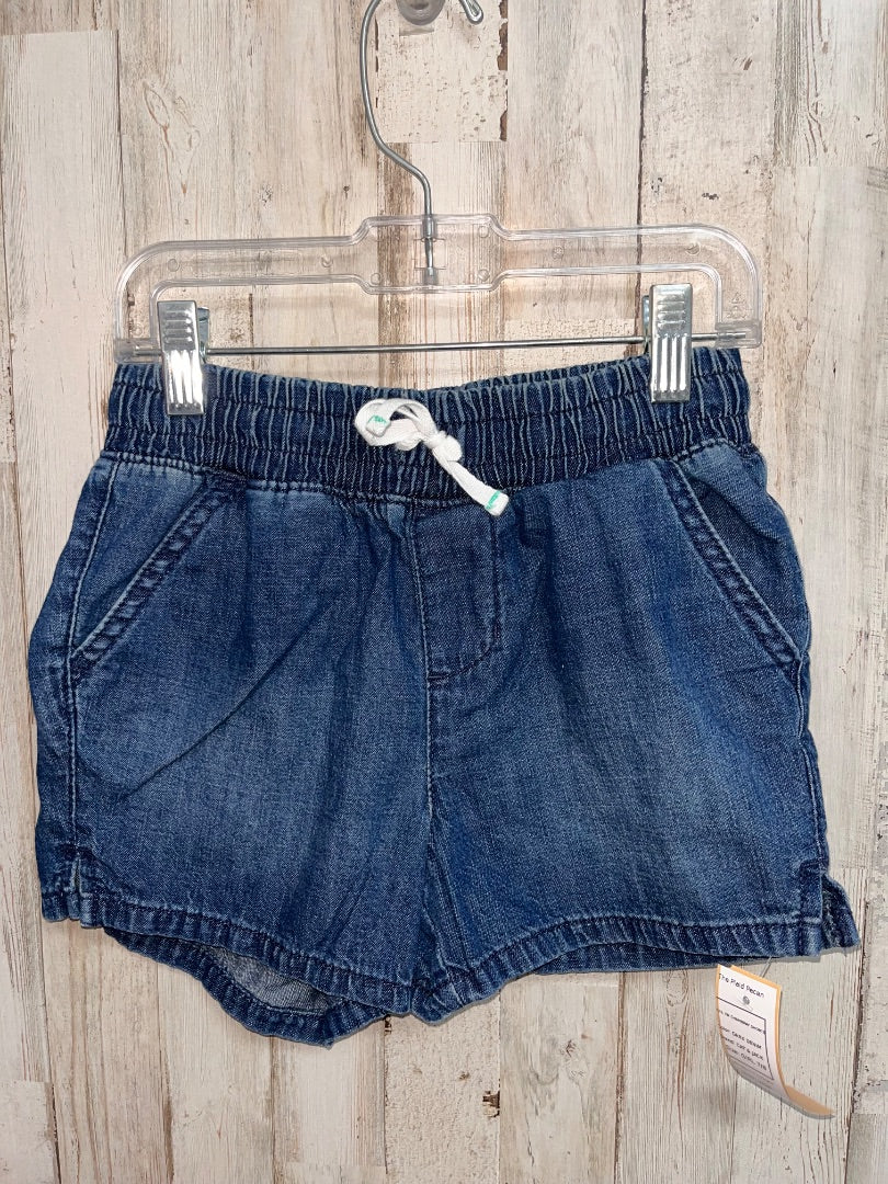 DARK DENIM CAT & JACK PULL ON CHAMBRAY SHORTS, GIRL 7/8