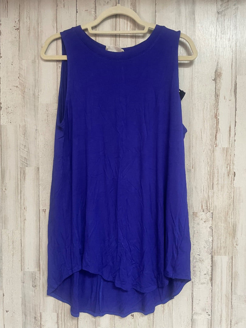ROYAL ZENANA COTTON TANK TUNIC, LADIES L