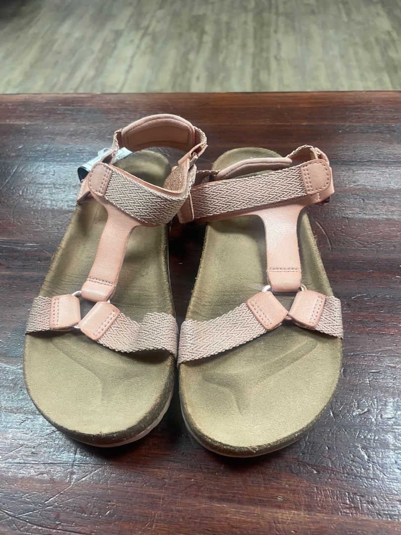 PEACH CAT & JACK VELCRO STRAP SANDALS, SHOES Y2