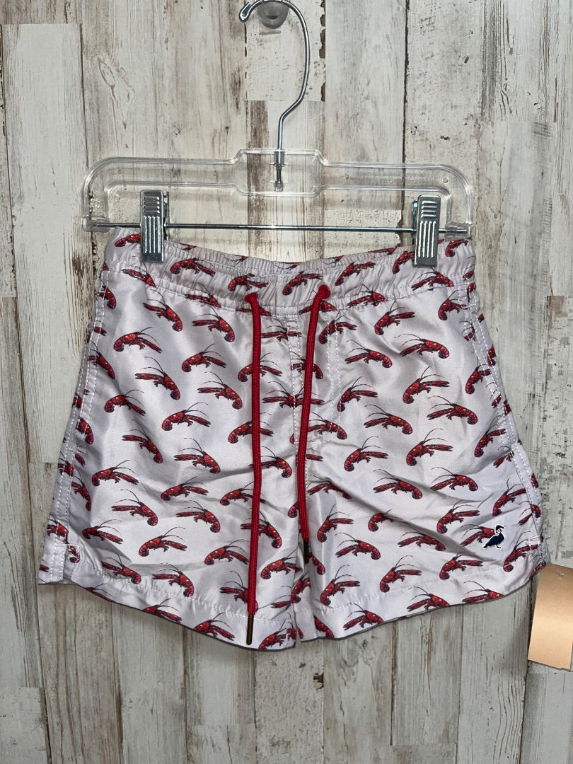 GREY PROPERLY TIED CRAWFISH SWIM SHORTS, BOY 5