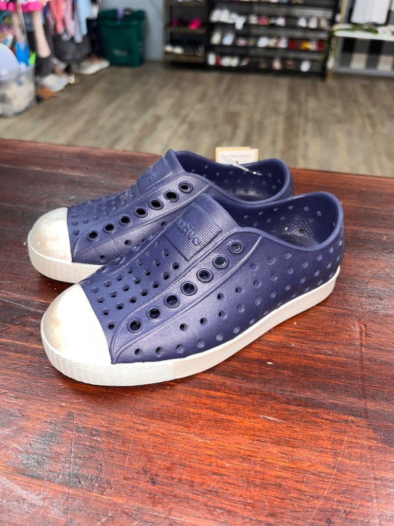 NAVY JEFFERSONS, SHOES 10
