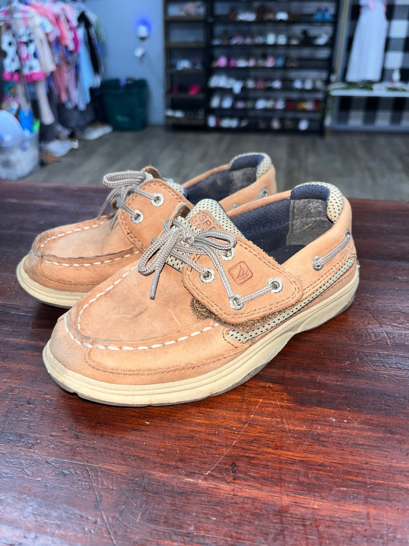 BROWN SPERRY BOAT SHOES, SHOES 11