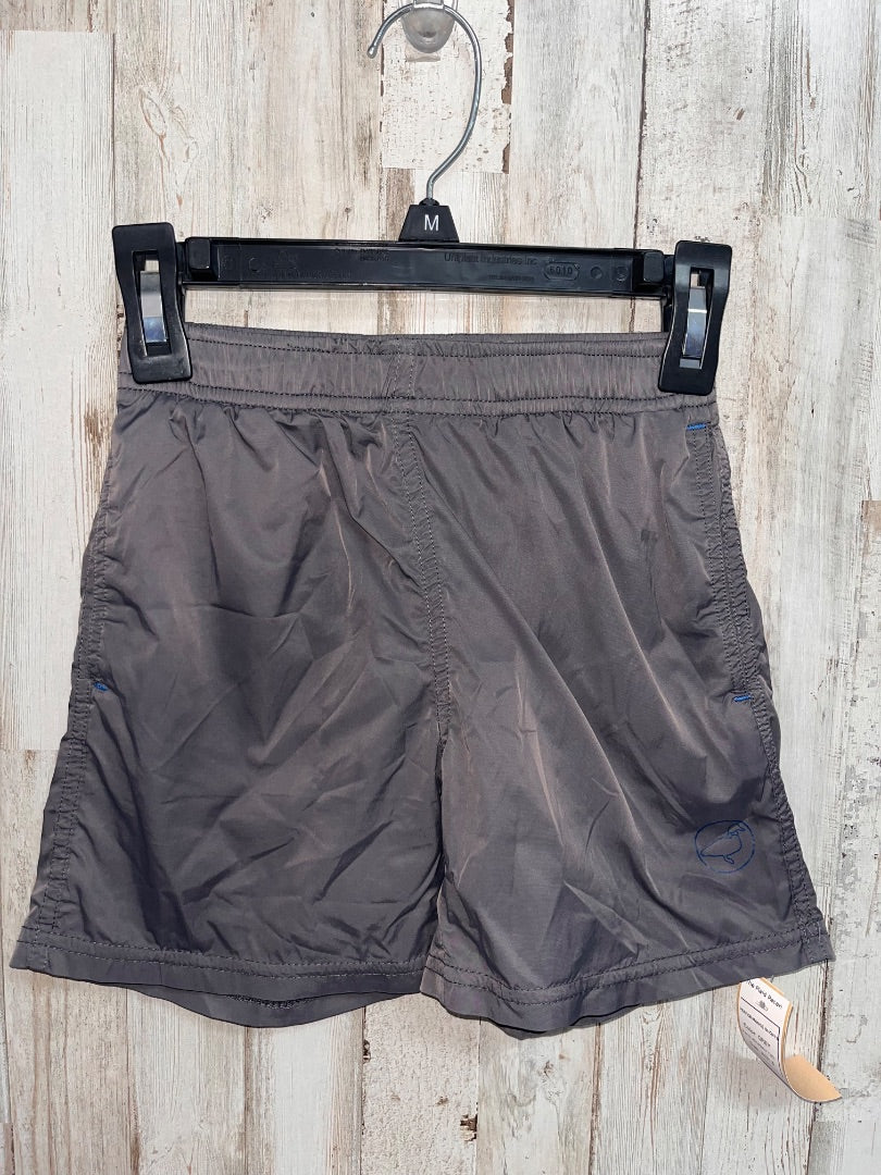 GREY PROPERLY TIED PERFORMANCE SHORTS, BOY 6