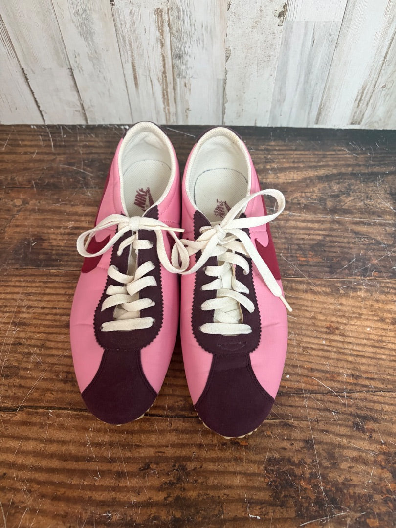 PINK/PURPLE NIKE LOGO SNEAKERS, SHOES A10