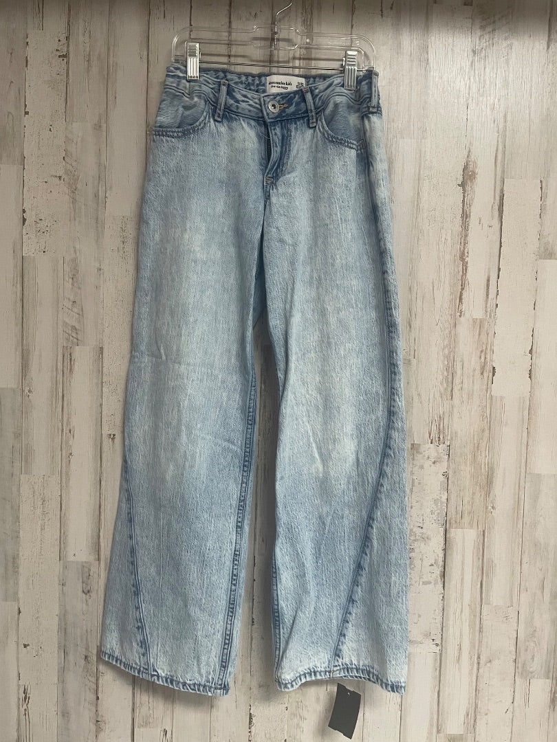 DENIM ABERCROMBIE BAGGY JEANS, GIRLS 11/12