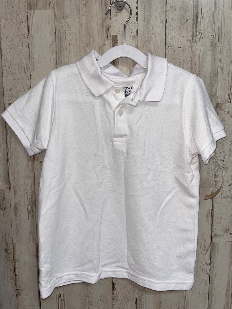 WHITE CROWN & IVY POLO, BOY 7