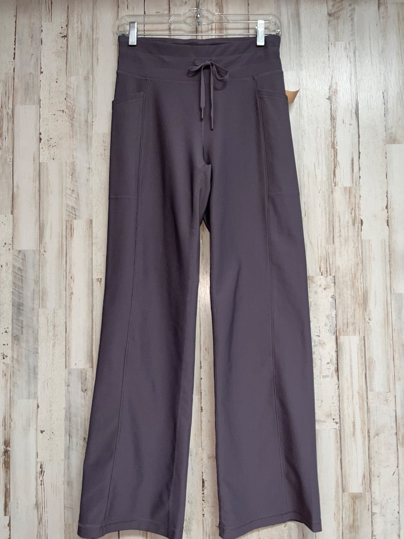 PLUM 32 DEGREES RIBBED YOGA PANTS, LADIES S