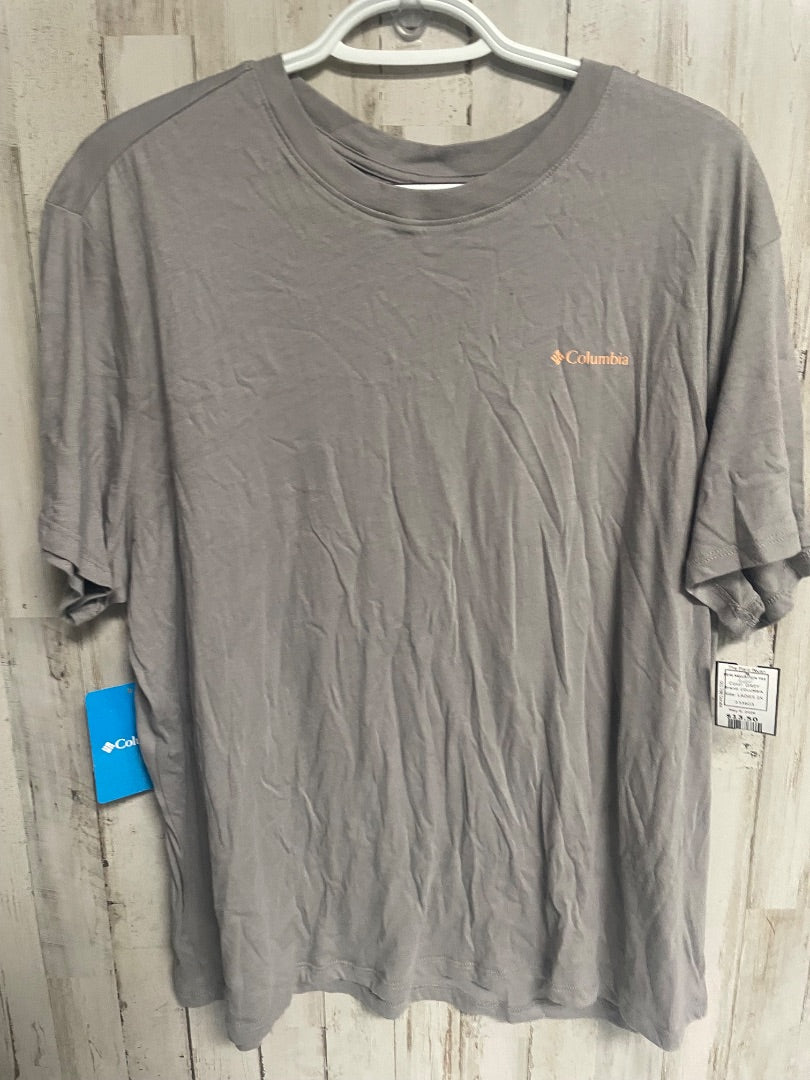 GREY COLUMBIA NEW MOUNTAIN TEE, LADIES 2X