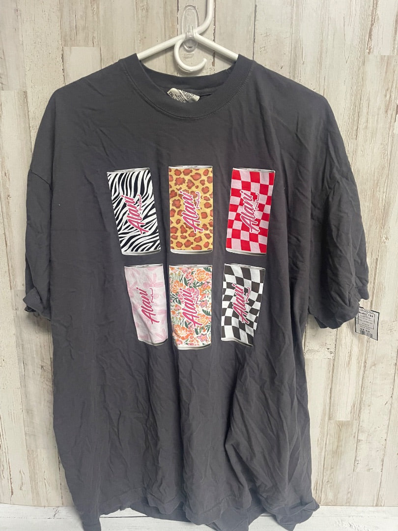 GREY COMFORT COLORS ALANI TEE, LADIES 2X