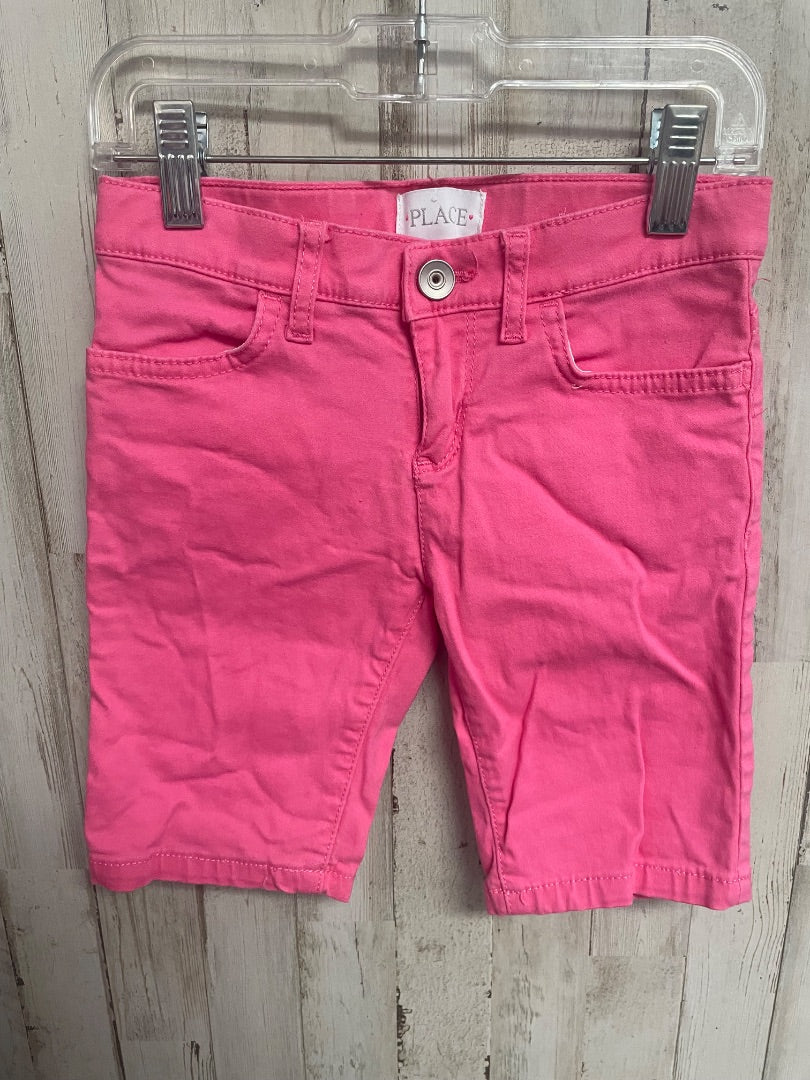 PINK CHILDRENS PLACE BERMUDA SHORTS, GIRLS 6X/7