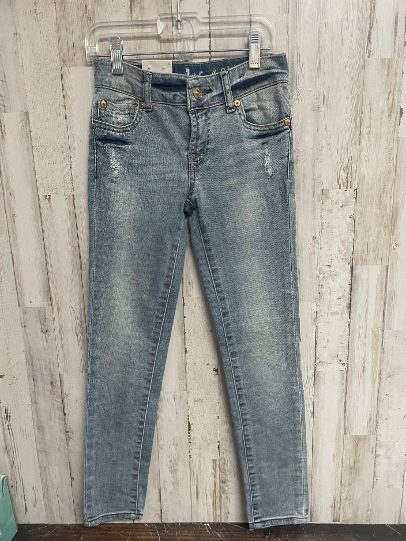 DENIM MANKIND SKINNY JEANS, GIRLS 8
