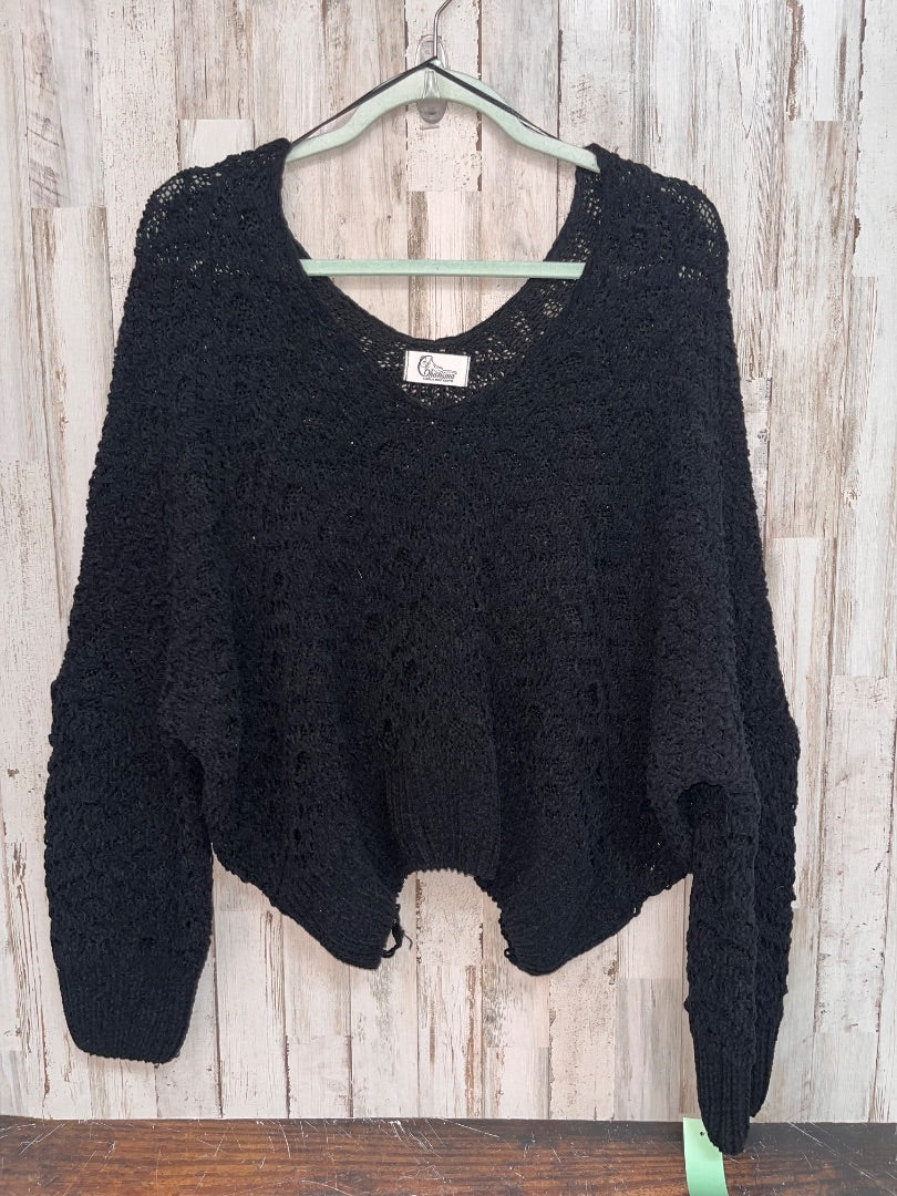 BLACK CHARISMA KNITTED SWEATER, LADIES M