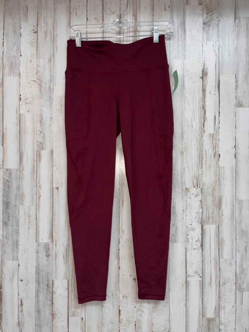 MAROON BALANCE COLLECTION POCKET LEGGINGS, LADIES M