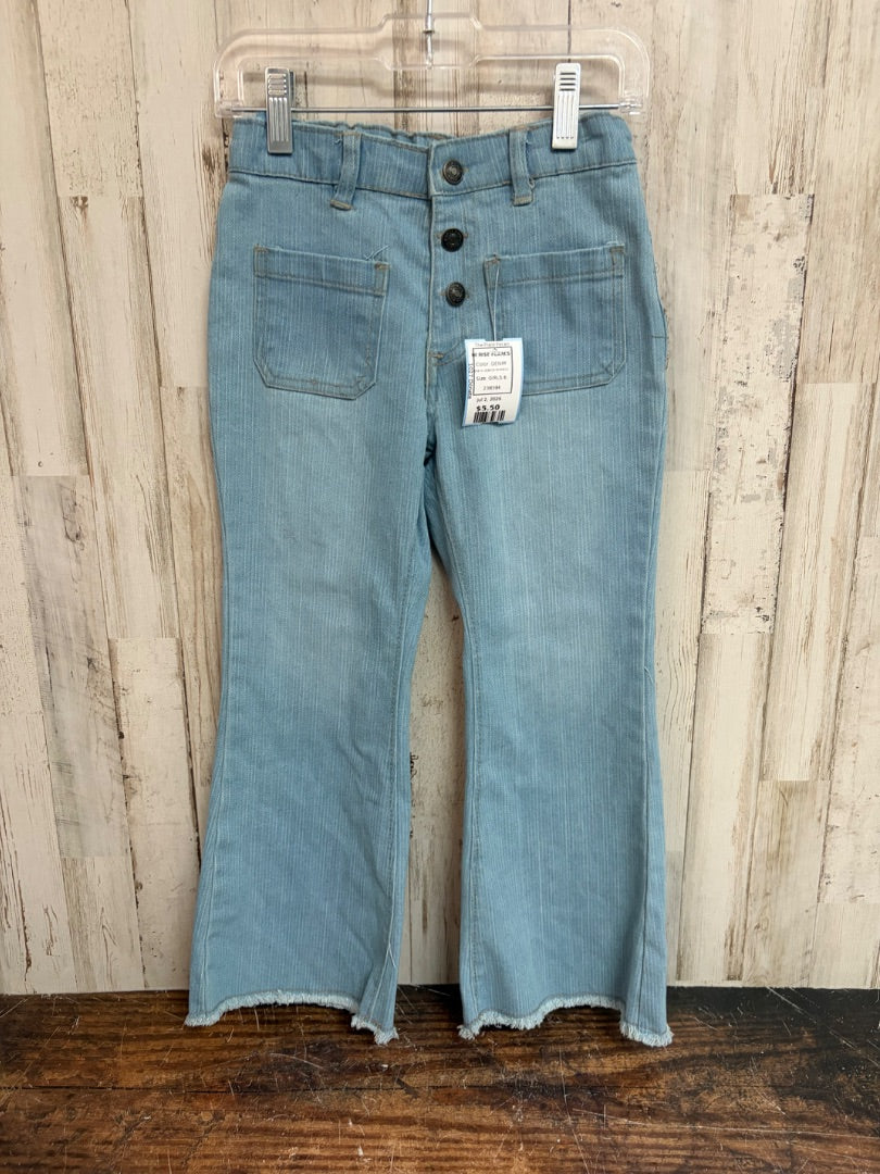 DENIM JESSICA SIMPSON HI RISE FLARES, GIRLS 6