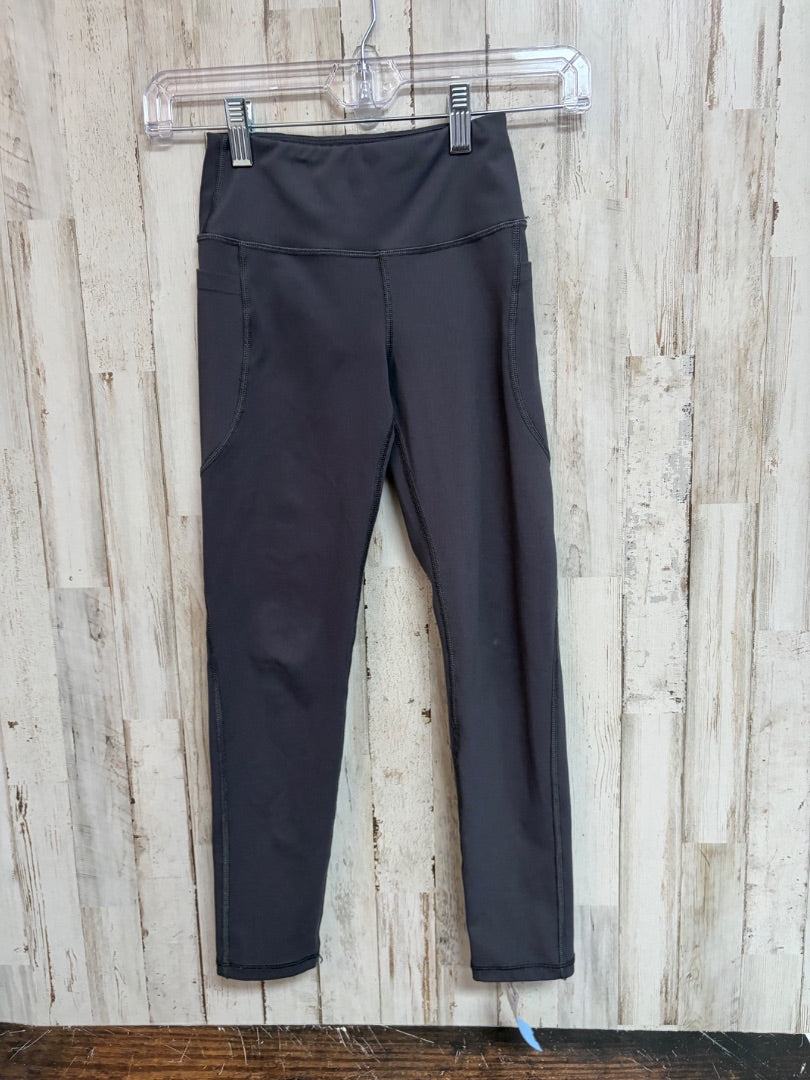 GREY POCKET LEGGINGS, GIRLS 6/7