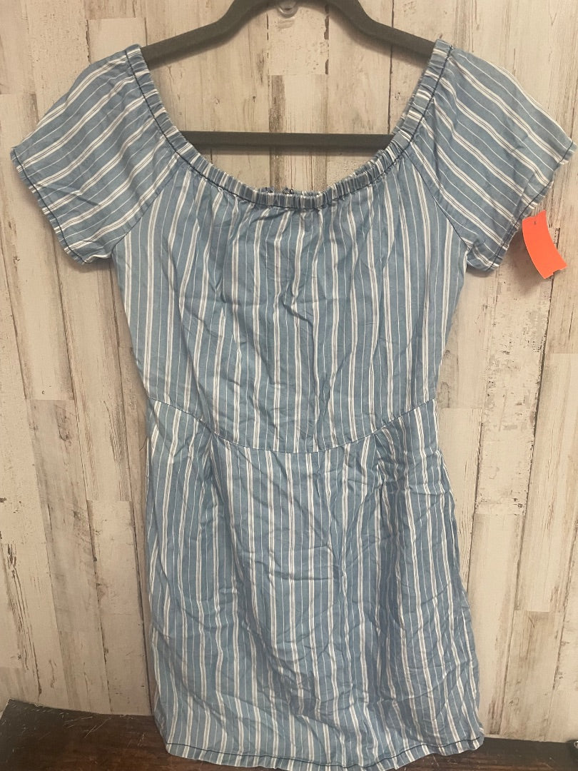 BLUE 1250 STRIPE CHAMBRAY DRESS, LADIES S