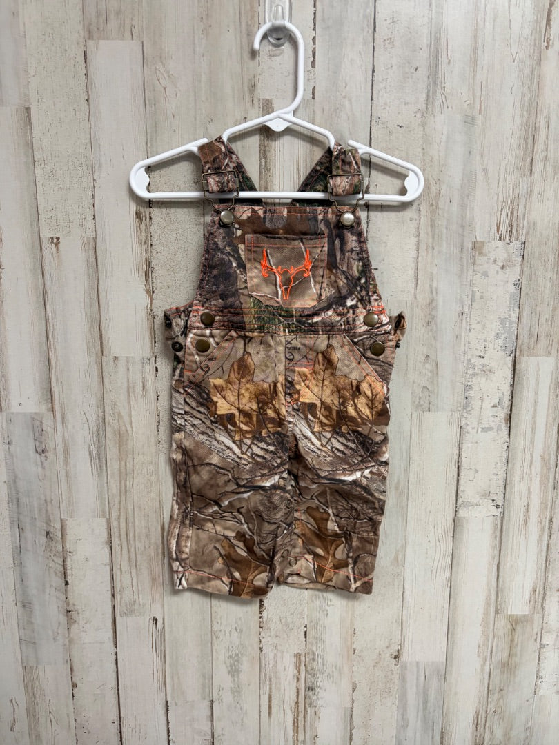 BROWN REALTREE CAMO OVERALLS, BOYS 0/3M