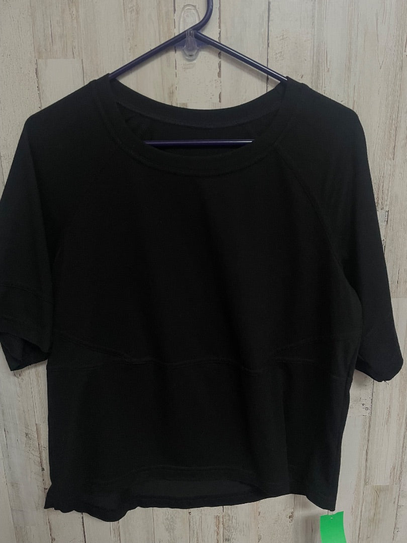 black plain cotton top, LADIES S