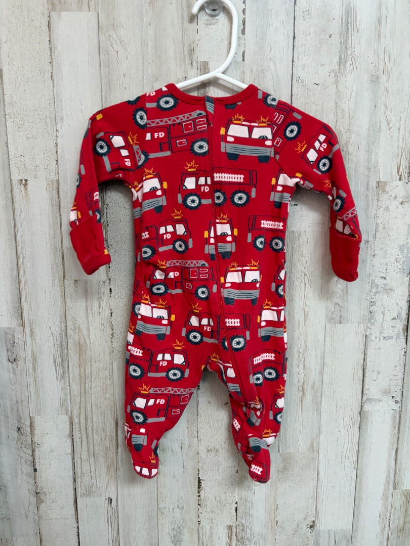 RED WONDER NATION FIRETRUCK SLEEPER, BOYS 0/3M