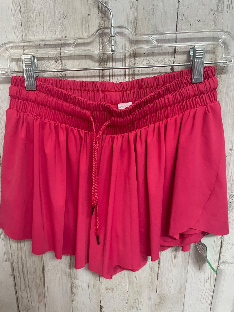 pink flowy shorts, LADIES S