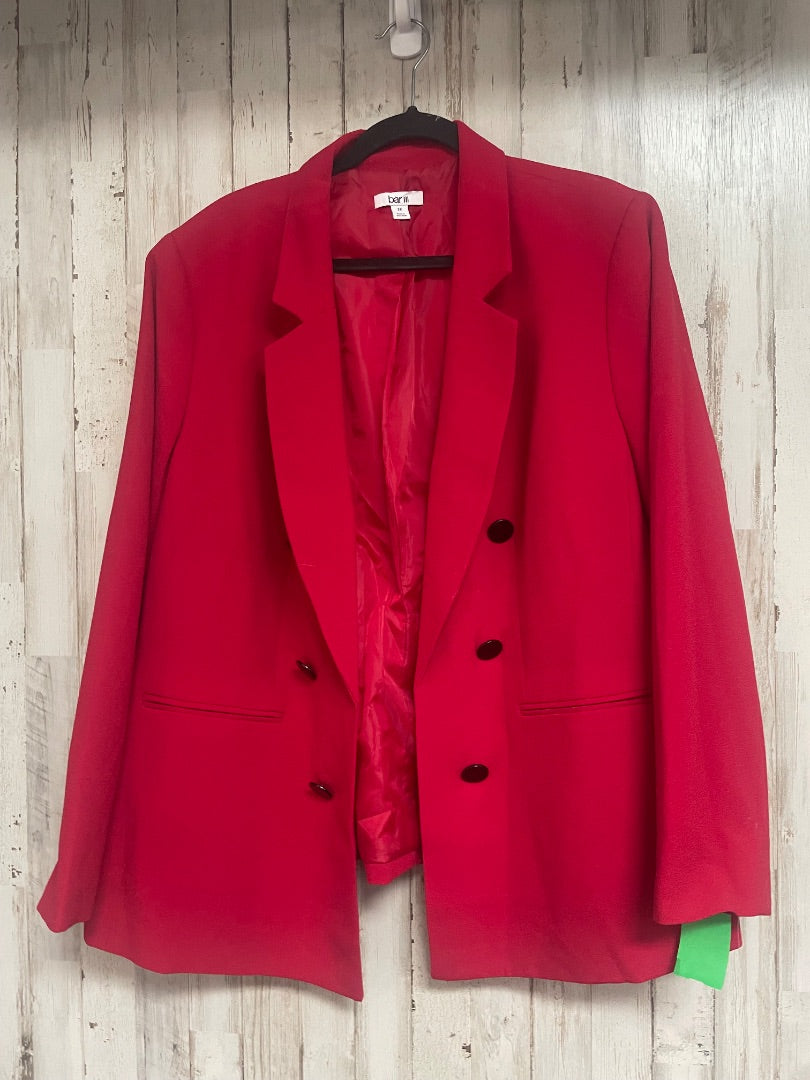 Red Bar 3 Button blazer, Ladies 2X