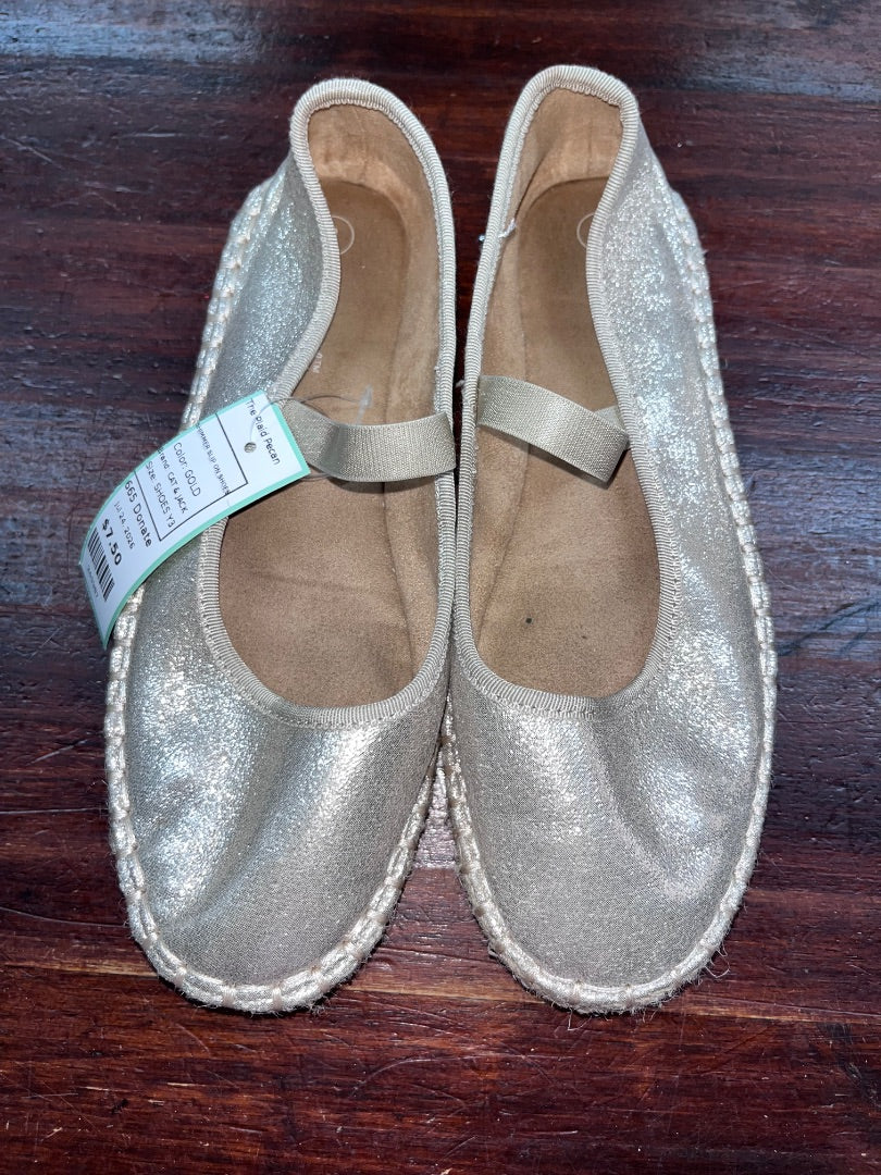 GOLD CAT & JACK SHIMMER SLIP ON SHOES, SHOES Y3