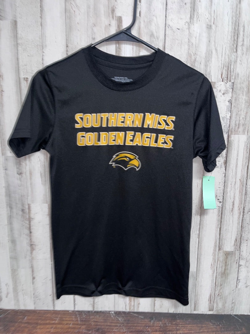 BLACK EST 1992 SOUTHERN MISS EAGLES DRY FIT TEE, BOY 12/14