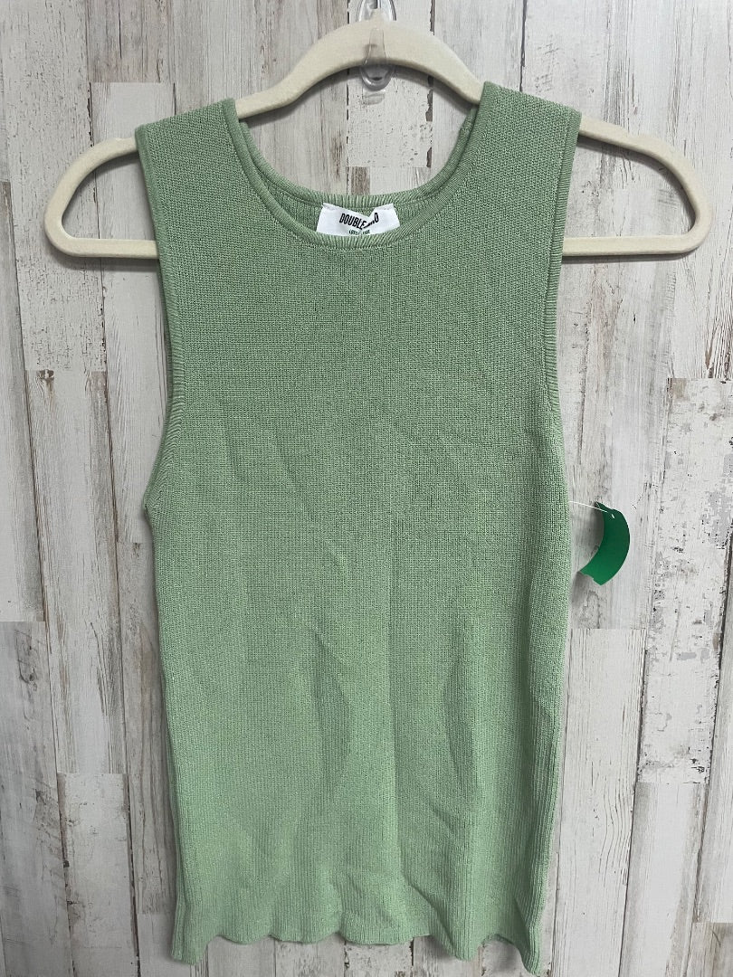 GREEN DOUBLE ZERO KNIT TNK, LADIES L