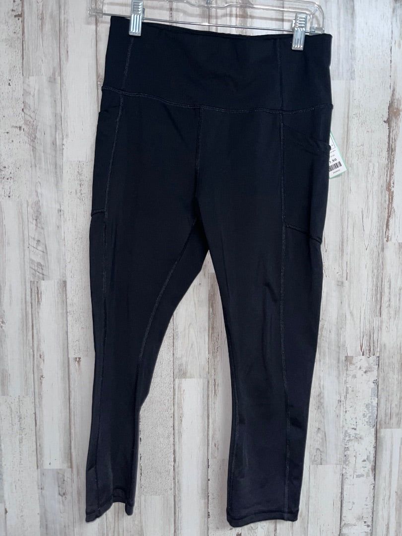 BLACK AVIA DRY FIT LEGGINGS, LADIES M