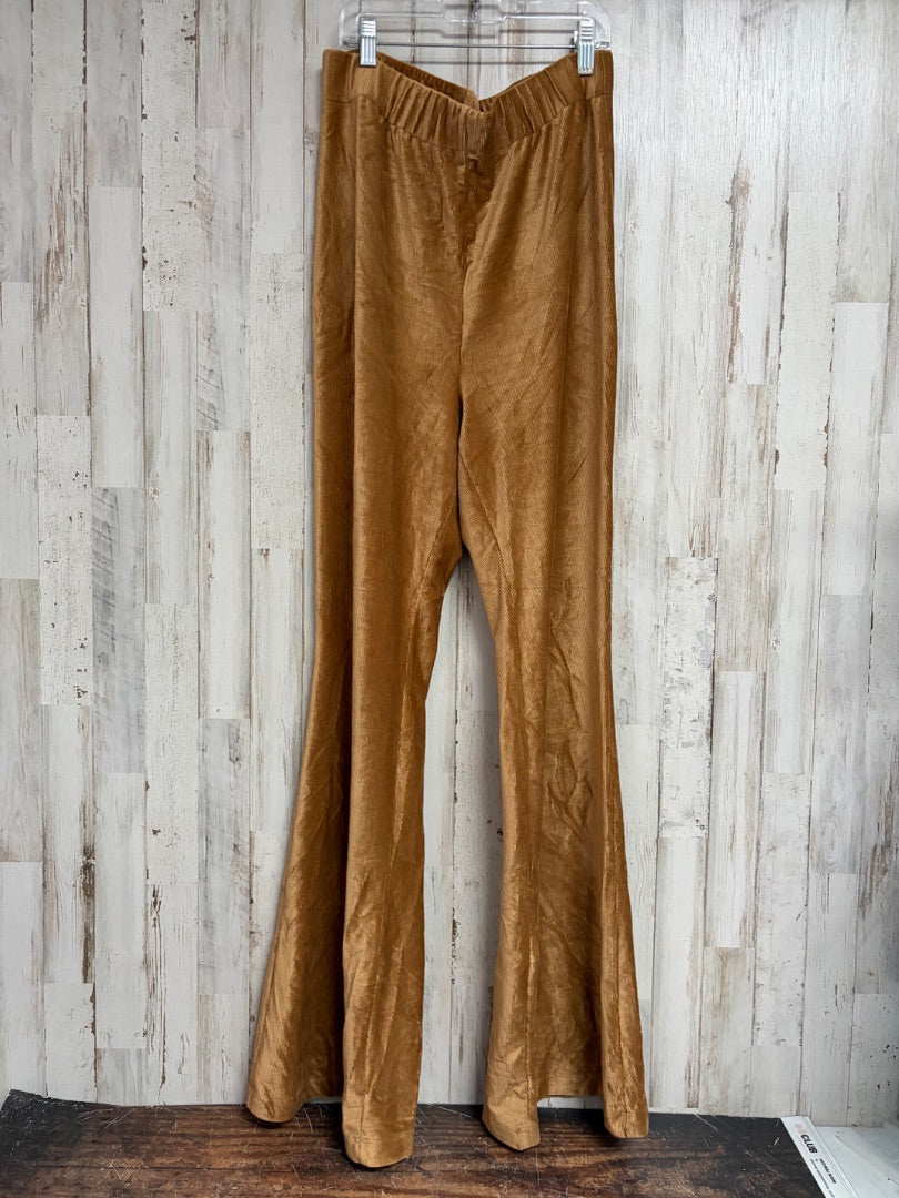 TAN DOUBLE ZERO CORDUROY PANT, LADIES L
