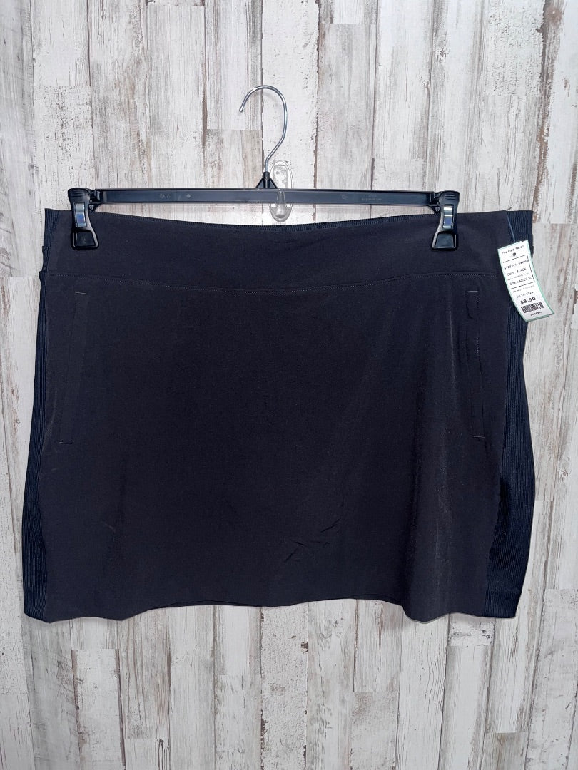 BLACK MEMBERS MARK STRETCH SKORT, LADIES XL