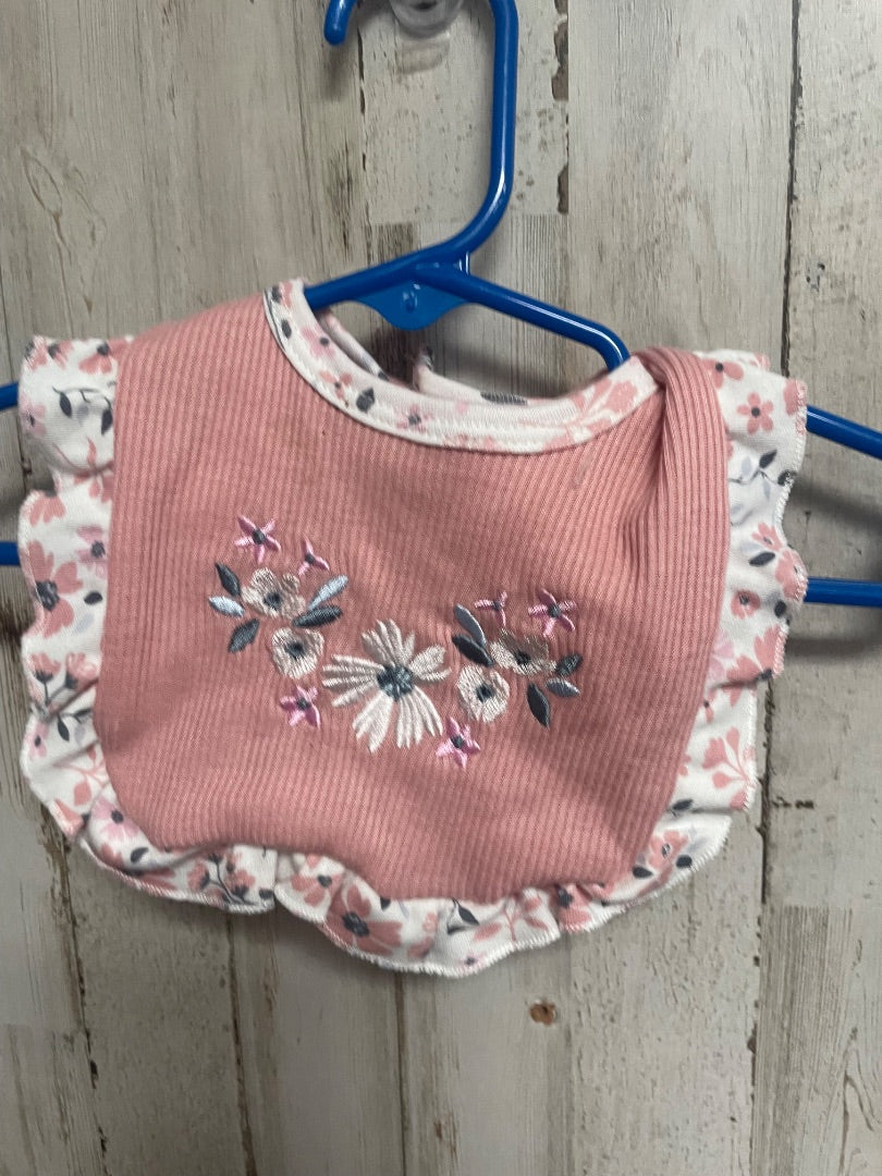MUAVE NICOLE MILLER FLORAL BIB