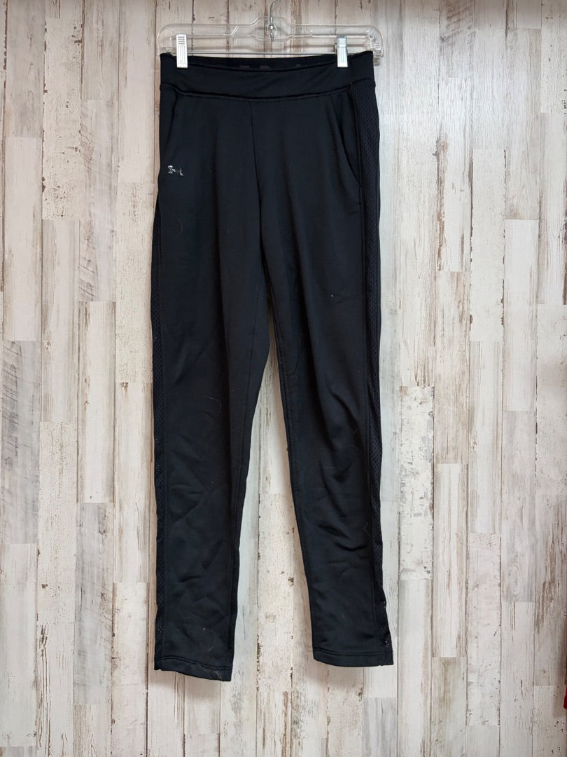 BLACK UNDER ARMOUR SWEATPANTS, LADIES XS