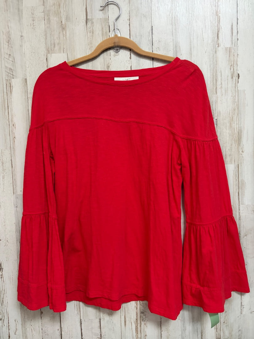 RED LOFT BELL SLEEVE TOP, LADIES M