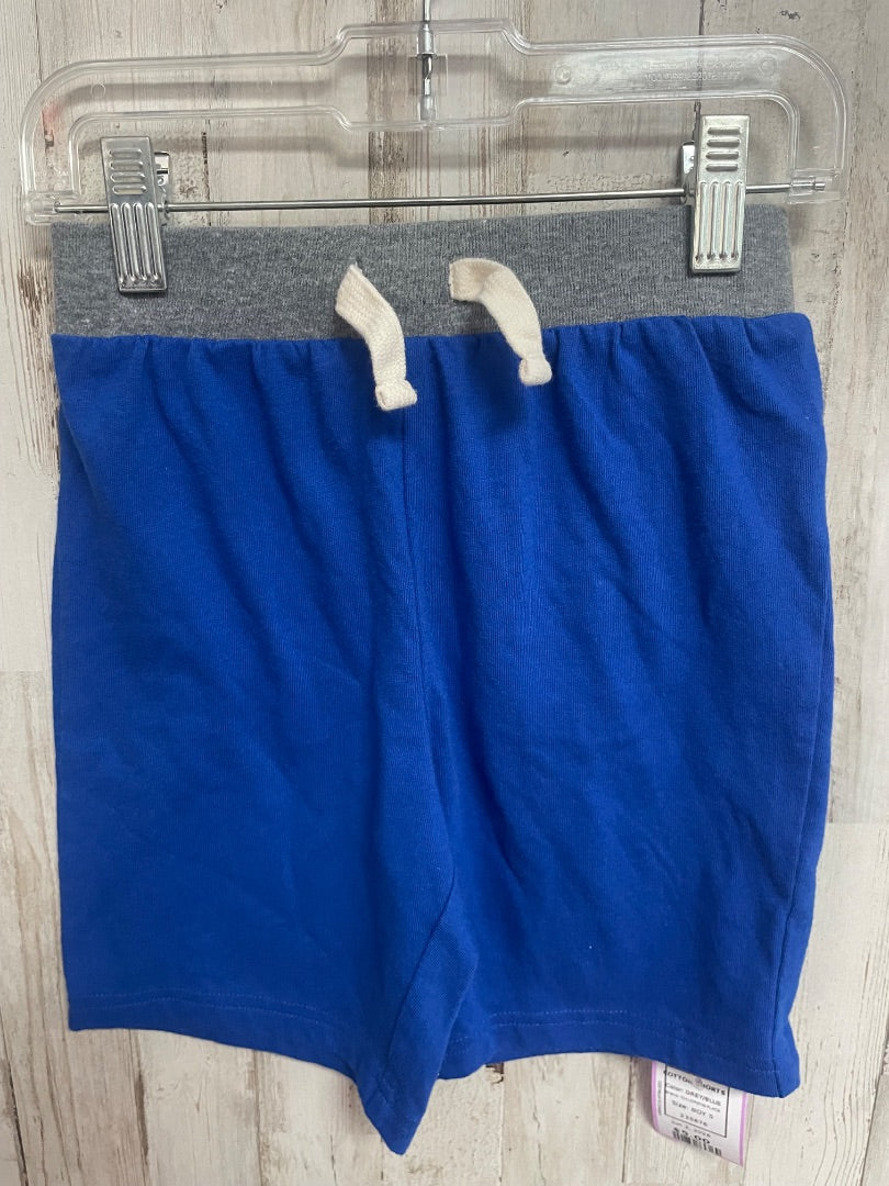 GREY/BLUE CHILDRENS PLACE COTTON SHORTS, BOY 5