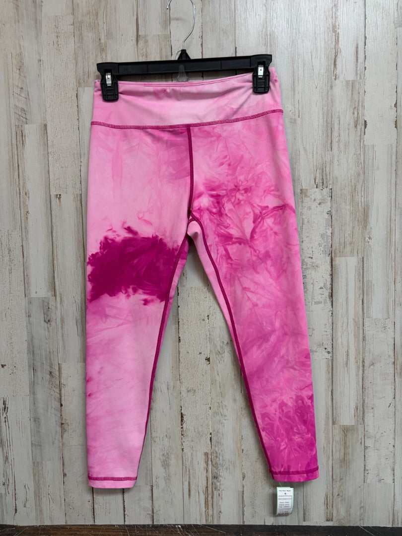 PINK ZYIA SMOKY LEGGINGS SZ 10/11, LADIES L
