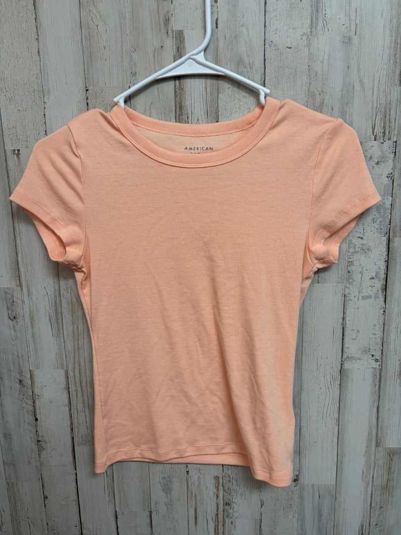 LT ORANGE AMERICAN EAGLE COTTON TEE, LADIES S