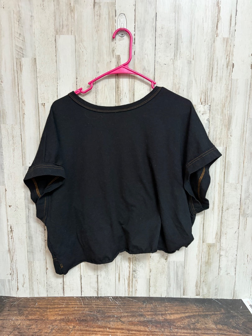BLACK OPEN BACK TOP, LADIES S