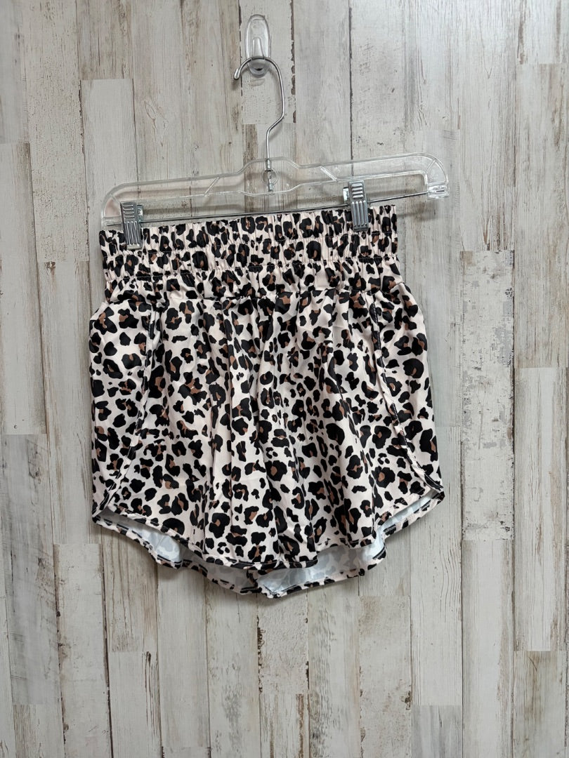 BEIGE CHEETAH SHORTS, LADIES M