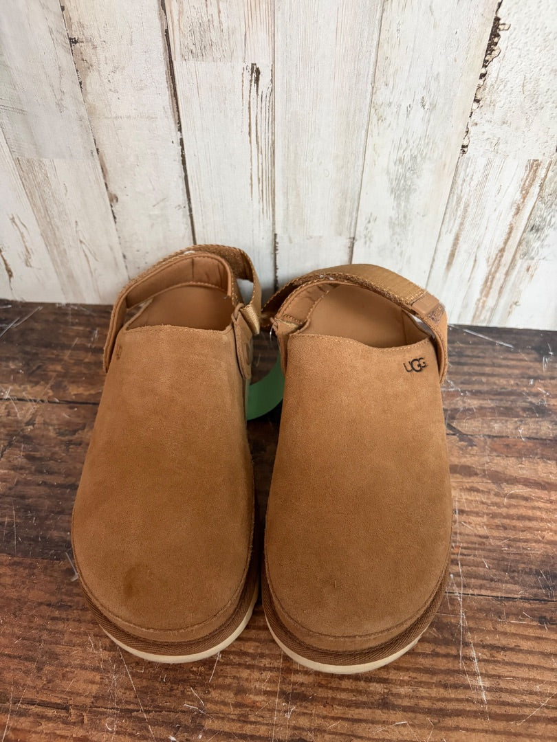 CHESTNUT UGG GOLDENSTAR CLOG, SHOES A7