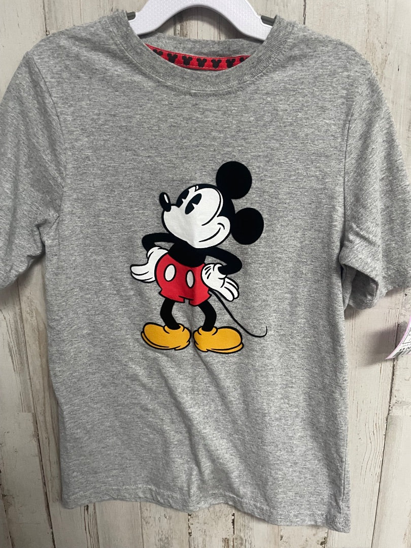 GREY DISNEY MICKEY TEE, BOY 6/7