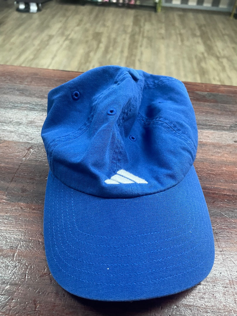 BRIGHT BLUE ADIDAS LOGO CAP, BOY